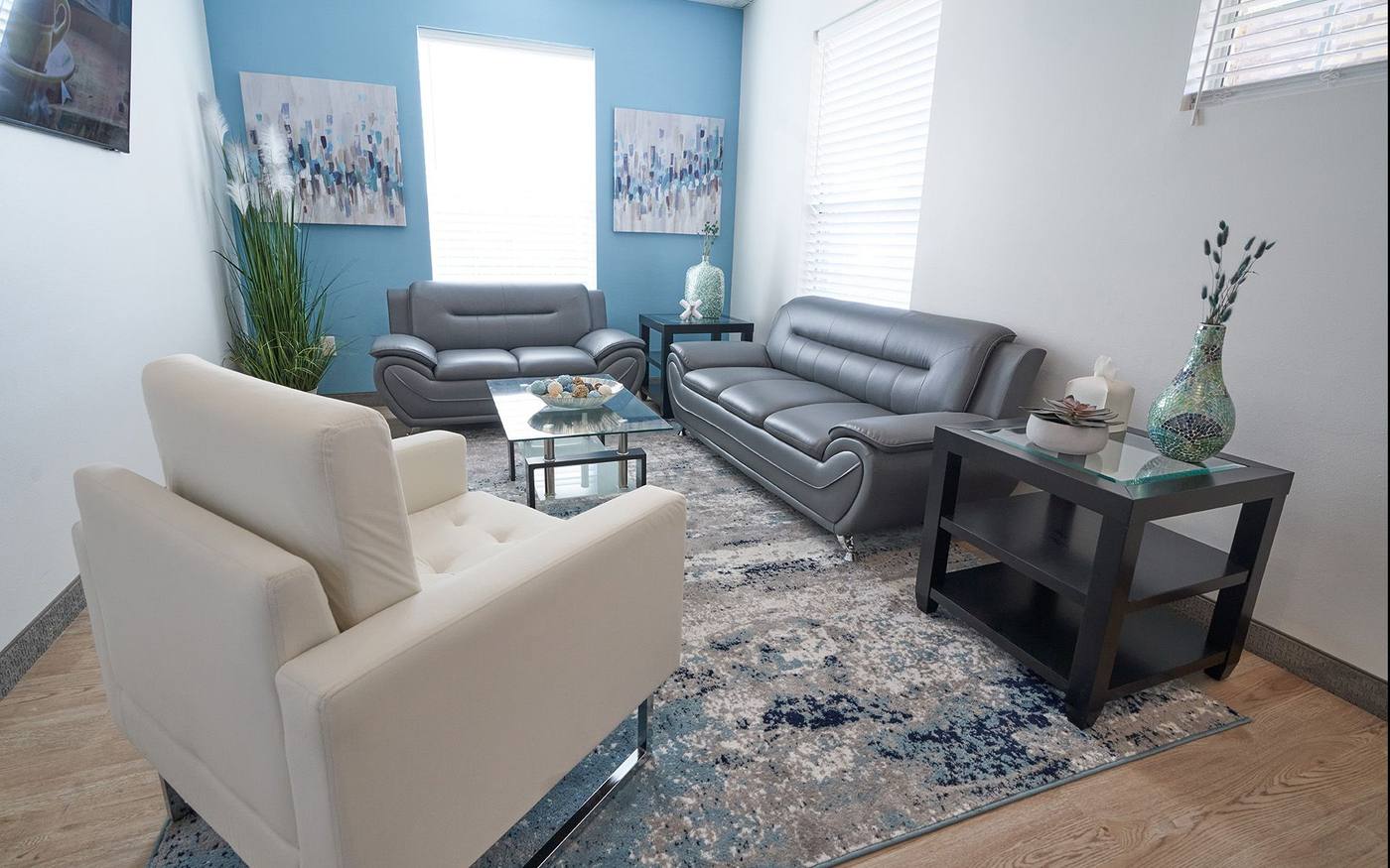 TruGevity Health + Wellness waiting room in Plano, TX